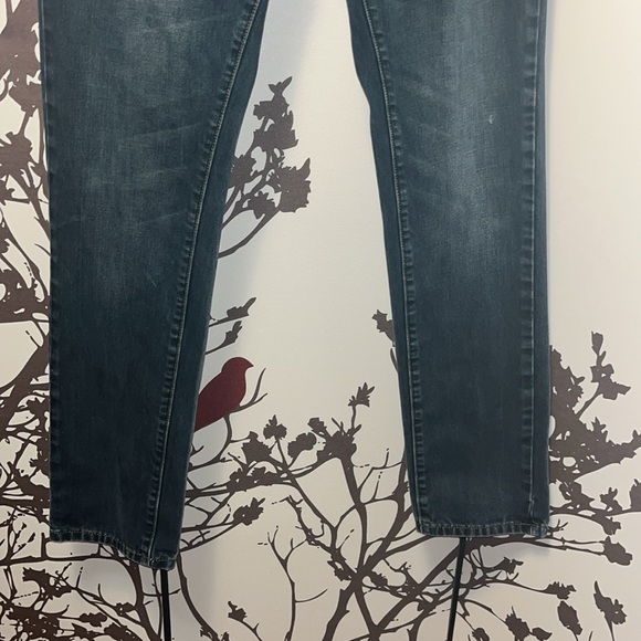 Tainted Denim Slim 30 Men’s Dark Blue Washed Straight Leg Jeans NWOT $40 - Picture 4 of 17